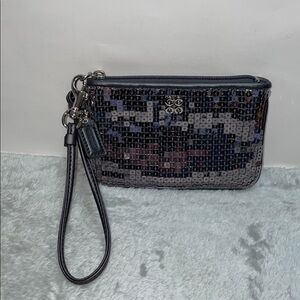 Coach Occasion Sequin Small Wristlet